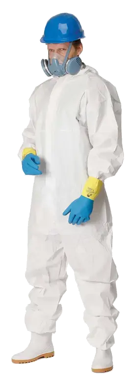 Kombinéza jednorázová s kapucí CHEMSAFE 500, bílá