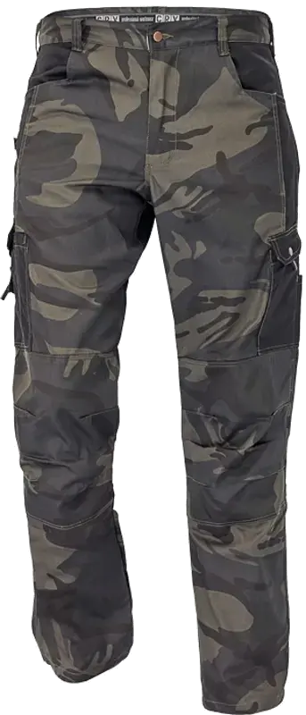 Kalhoty pracovní do pasu CRAMBE camouflage