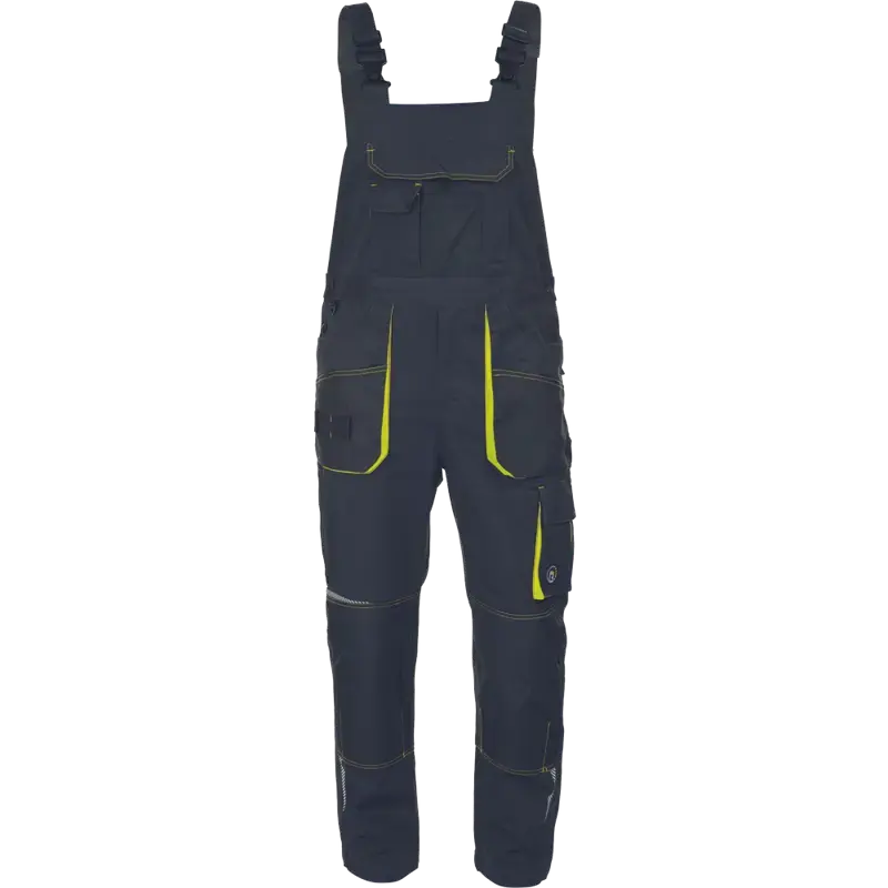 Kalhoty pracovní s laclem EMERTON STRETCH