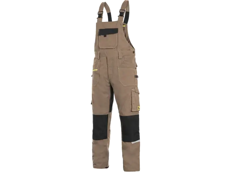 Kalhoty pracovní s laclem CXS STRETCH