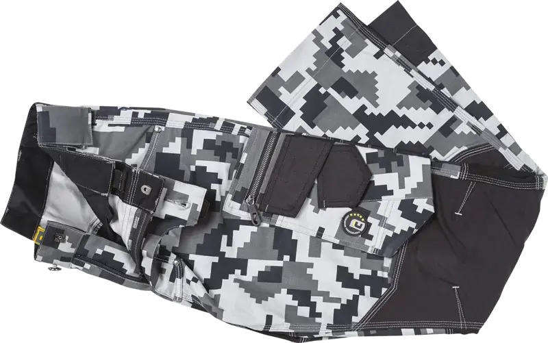 Kalhoty montérkové pracovní do pasu NEURUM CAMOUFLAGE