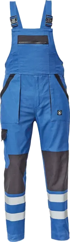 Kalhoty montérkové pracovní s laclem MAX NEO REFLEX