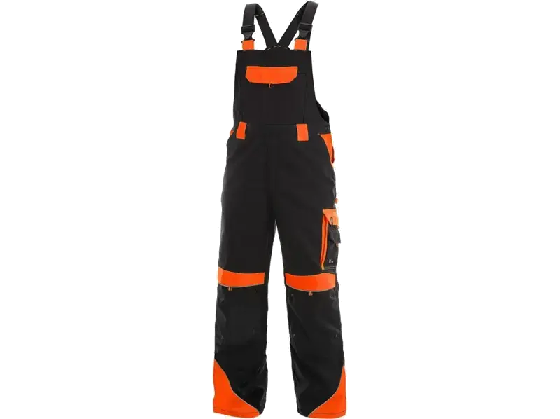 Kalhoty pracovní s laclem CXS SIRIUS BRIGHTON