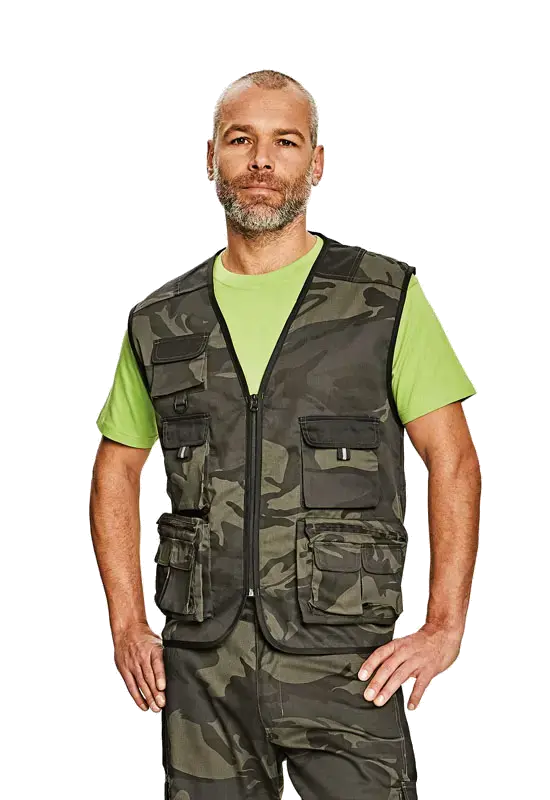 Vesta kapsová letní CRAMBE camouflage