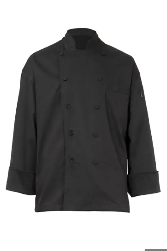 Rondon Chef Works černý, dlouhý rukáv