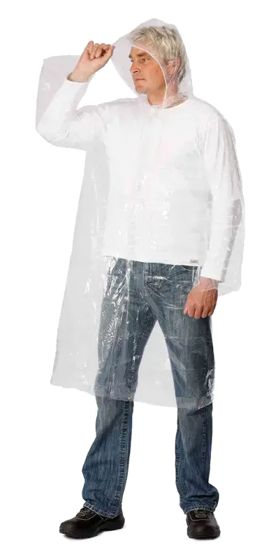 Pláštěnka PE jednorázová