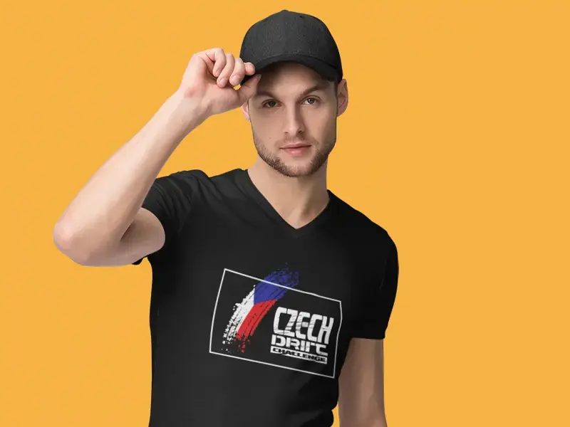 Tričko pánské CDS, potisk vlajka