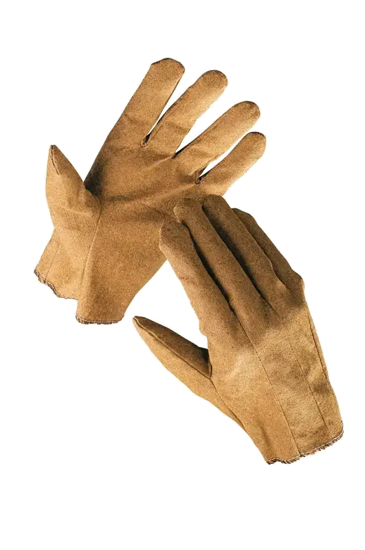 Rukavice textilní povrstvené vinylem béžové EGRET