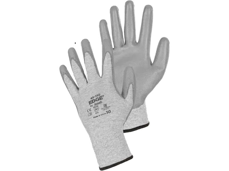 Rukavice Ansell s polyuretanovým povrstvením dlaně, antistatické, EDGE ESD 48-140