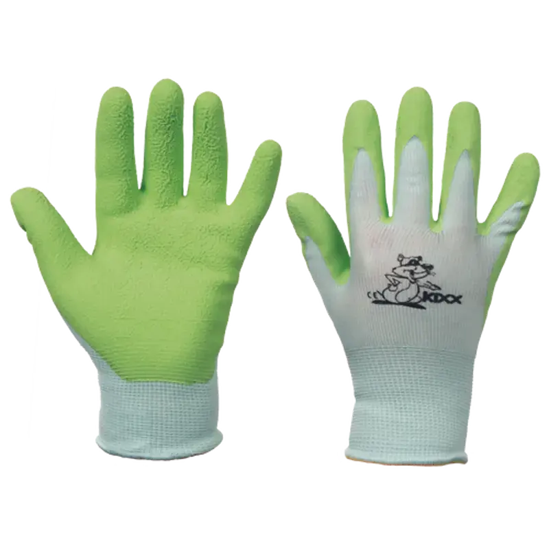 Rukavice nylonové s latexovým povrchem, dětské
