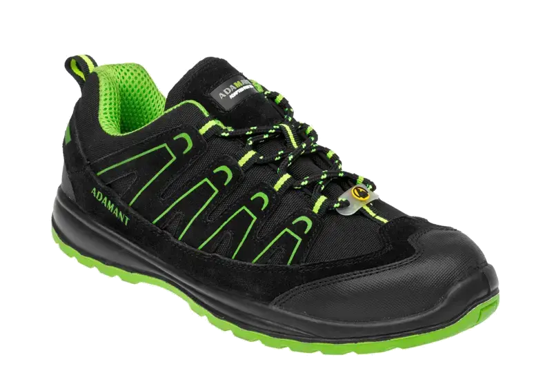 Obuv bezpečnostní polobotka ALEGRO S1P ESD GREEN LOW