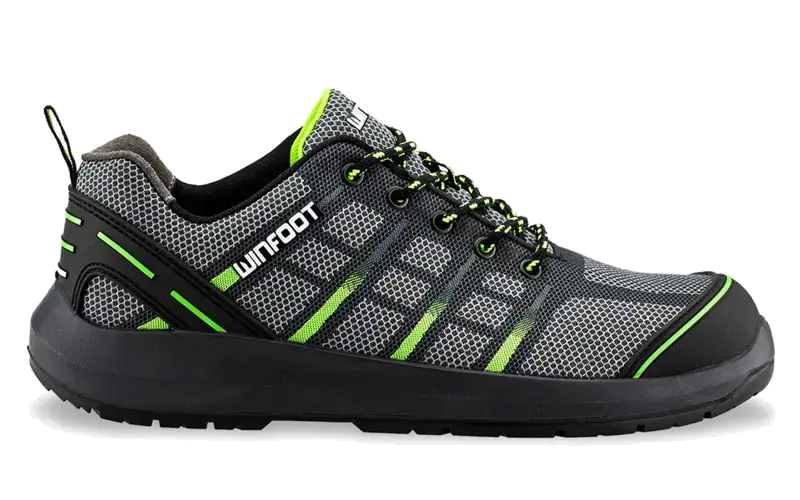Obuv pracovní polobotka šedá Winfoot RUNNER S1P ESD