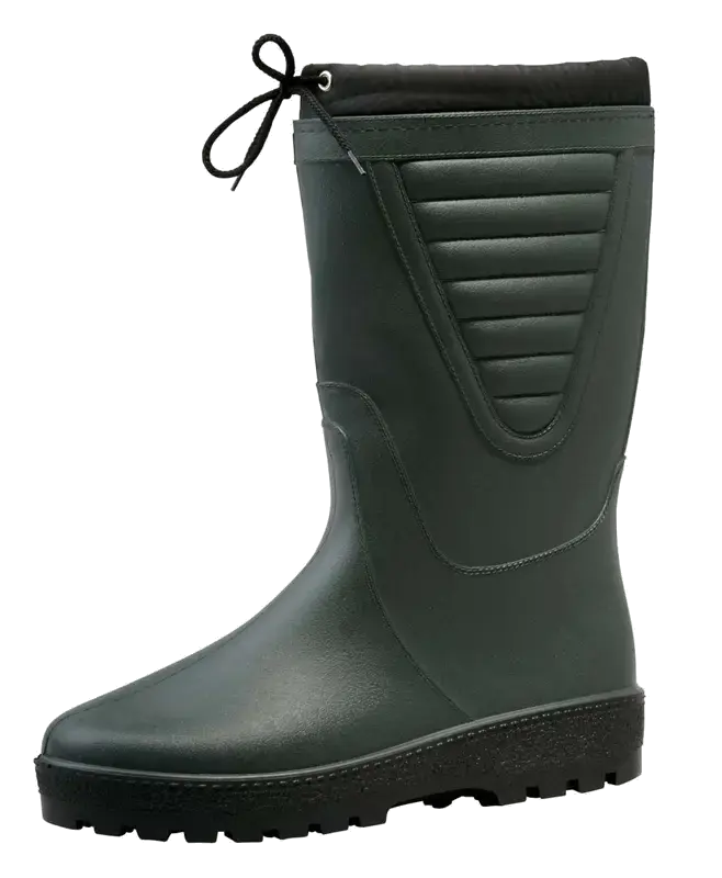 Holínky vysoké zateplené PVC POLAR zelené