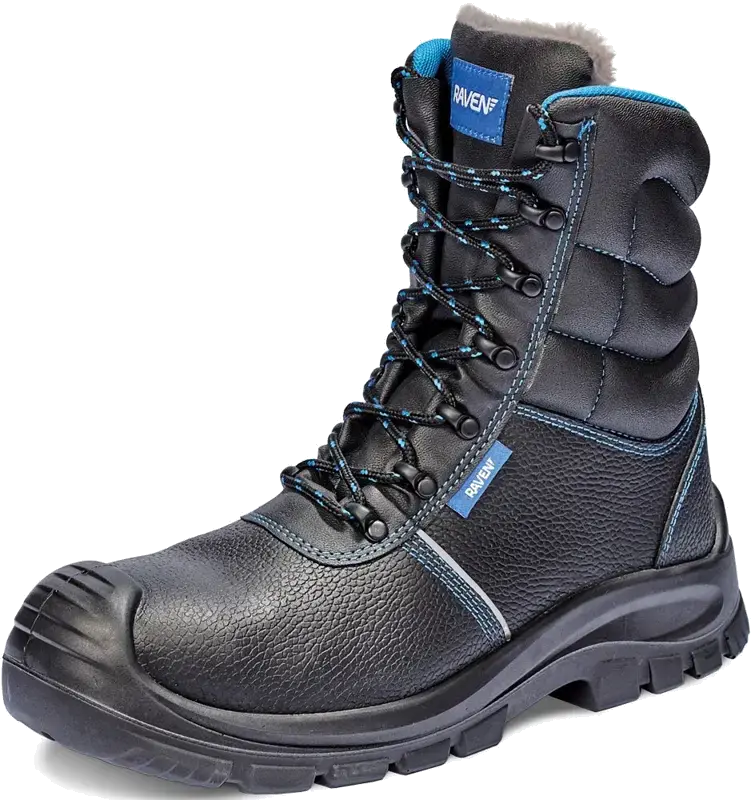 Obuv bezpečnostní kotníková zimní černá Raven XT High Ankle S3, CI SRC