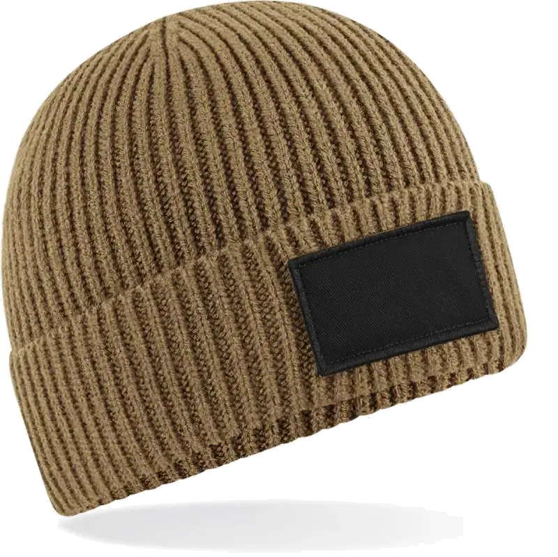 Čepice zimní Beechfield Patch Fashion
