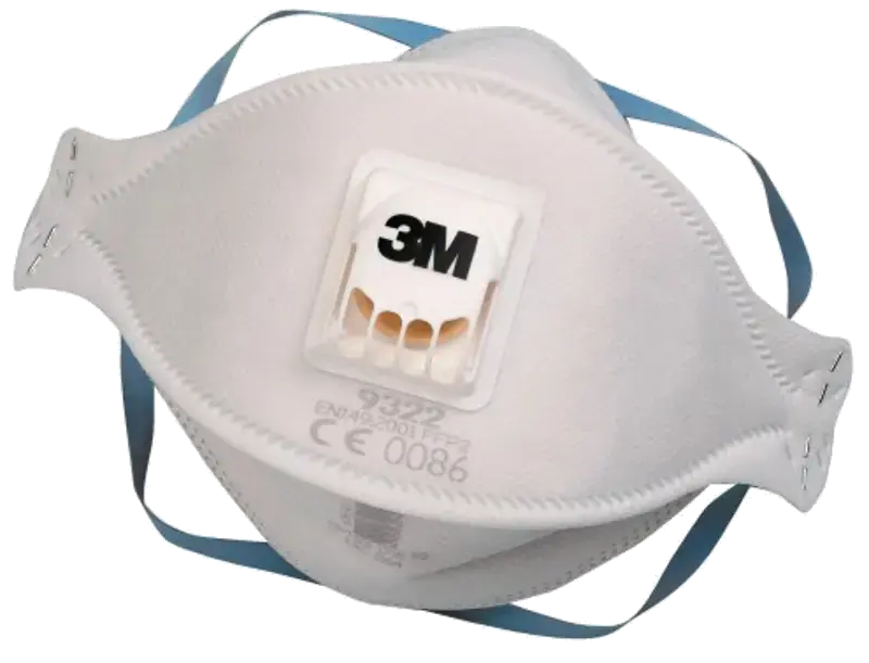 Respirátor 3M 9322+ FFP2 skládaný s ventilkem