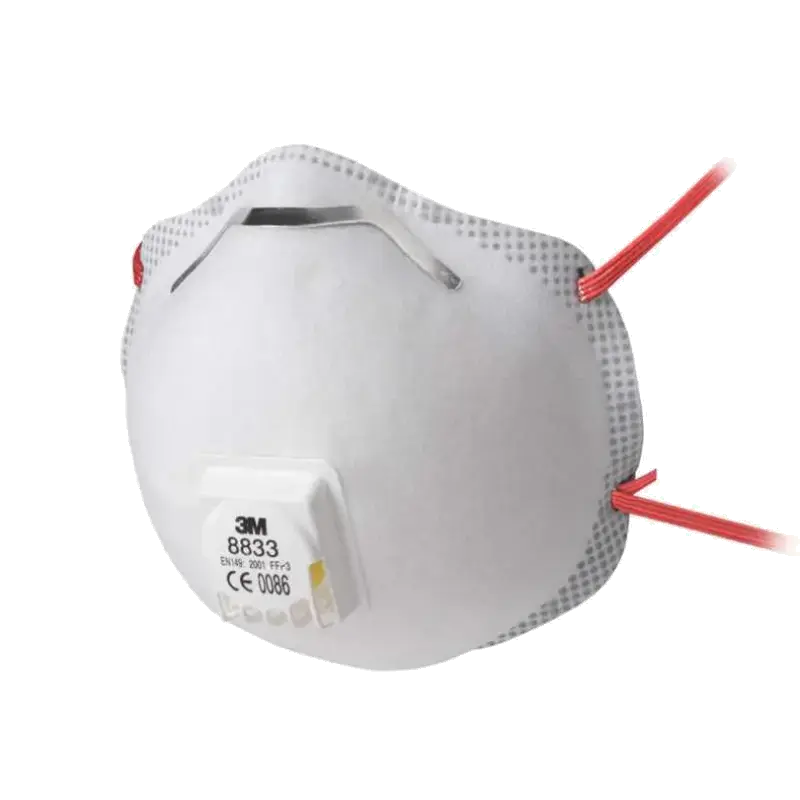 Respirátor 3M 8833 FFP3RD tvarovaný s výdechovým ventilkem