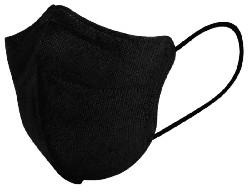 Respirátor FFP2 Respilon RespiPro Carbon BLACK (3ks baleny v jedné obálce)