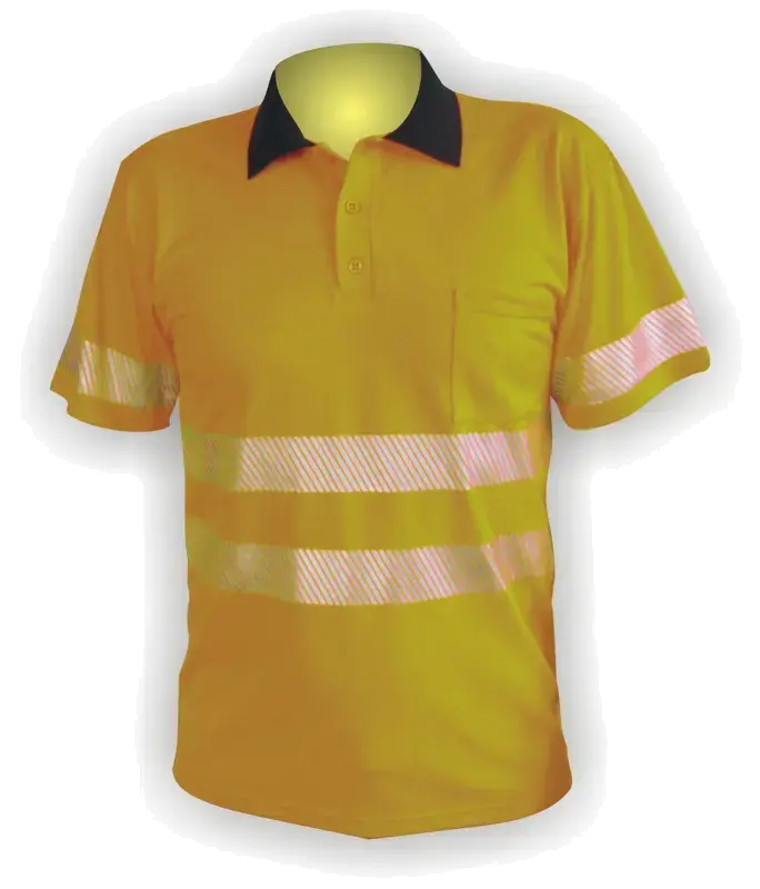 Polokošile reflexní OKOJ, barva žlutá