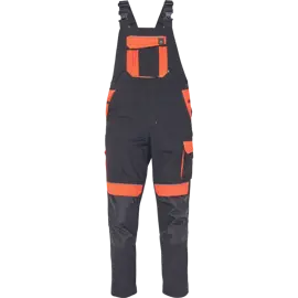 Kalhoty pracovní s laclem MAX VIVO
