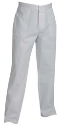 Kalhoty lékařské pánské bílé