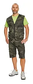 Kalhoty krátké pracovní CRAMBE camouflage