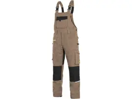 Kalhoty pracovní s laclem CXS STRETCH