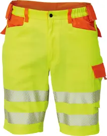 Kalhoty montérkové krátké LATTON HV, signální žlutá