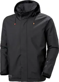 Bunda voděodolná pracovní Oxford s kapucí Helly Hansen