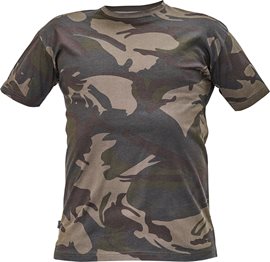 Tričko pánské krátký rukáv CRAMBE camouflage