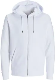 Mikina s kapucí Jack & Jones z těžké bavlny, kovový zip