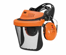 Štít drátěný 3M PELTOR G500V5CH510-OR 26dB kombinace náhlavního systému 3M Peltor + mušlový chránič