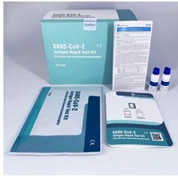 Antigenní test SARS-Cov-2 - Antigen Rapid Test Kit, výtěr z přední části nosu (!) 25 ks v balení
