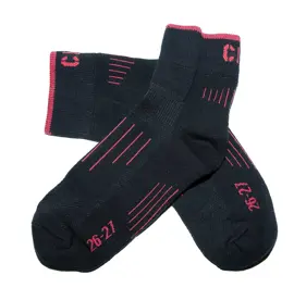 Ponožky, černo-červené NADLAT