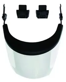 Štít s držákem na přilbu JSP MK2,3,7 polykarbonátový ANW060-230 štít+držák