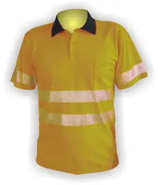 Polokošile reflexní OKOJ, barva žlutá