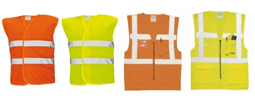 Reflexní vesty do auta i do práce: barvy, počet a normy